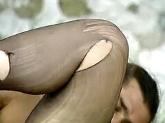 Gros cul, Gros seins, Tir de sperme, Lingerie, De plein air, Public, Rousse roux, Nénés