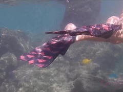 素人, ビーチ, デカパイ, ブロンド, ヌード, 喫煙, のぞき, 濡れ