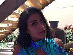 Lizzy Laynez, Mariana Martix Behind-the-Scenes Threesome