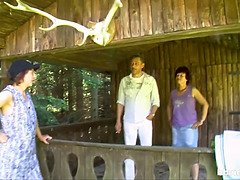 素人, 女 人男 人, ドイツ人, お婆さん, 自然山雀, アウトドア, オマンコ, タトゥー