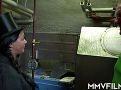 Braunhaarige, Handjob, Hardcore