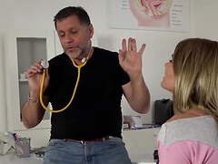 Chica, Mamada, Médico, Fetiche, Abuelo, Pajear, Coño, Apretado