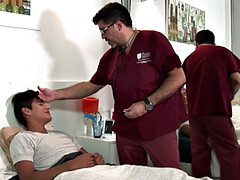 18, フェラチオ, 医者, バック, ゲイ, ユニフォーム