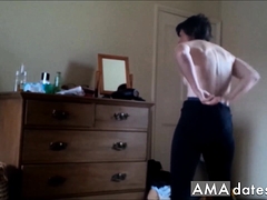 innocent wife wears a strangers cum unaware