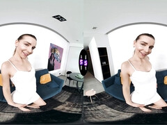 Arina Shy indulges in her steamy solo fantasies on TMWVRnet