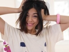 Blasen, Braunhaarige, Sperma im mund, Spermaladung, Höschen, Pov, Dürr, Jungendliche (18+)