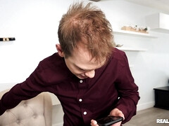 Toilet Dick Sucking Prank with Ashley Manson