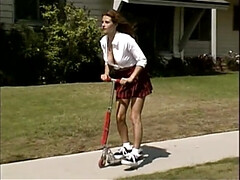 Mooi, Grote mammen, Pijpbeurt, Sperma in mond, Schattig, Lul, Geschoren, Uniformpje