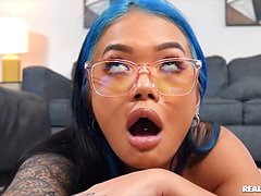 (Jimmy Michaels) Fucks His Sexy Dormmates (Alina Ali, Slay Savage) And Cums In Their Mouth