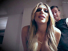 Sucer une bite, Bondage, Lingerie, Jarretelles, Suçant, Pute