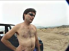 アナル, ブロンド, フェラチオ, イく瞬間, ダブル開発, 熟年, 公共, オッパイの