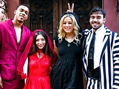 18, デカ尻, デカチン, デカパイ, フェラチオ, フォアサム, ガリガリ, ティーン