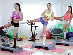 ブロンド, 指いじり, レズビアン, オマンコ, スポーツ, ストリッピング, ティーン, オッパイの