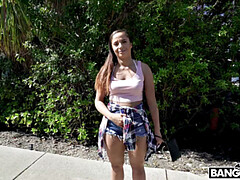 素人, デカ尻, 黒人, フェラチオ, 茶髪の, バック, 顔射