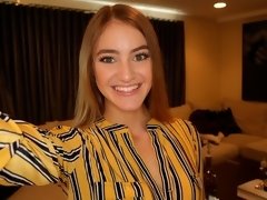 Cul, Blonde, Sucer une bite, En levrette, Branlette thaïlandaise, Pov, Dénudage, Adolescente