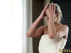 Stunner gets ass cum shots