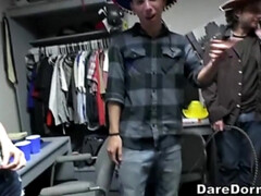 Kont, Universiteit, Latijnse vrouw, Lesbisch, Feest, Klein, Doordringend, Tieten likken