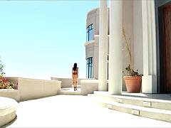 Asiático, Mamada, Divertido, Trio