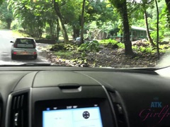 フェラチオ, 茶髪の, 手コキする, オーガズム, アウトドア, ハメ撮り, オッパイの, 濡れ