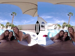 美女, 巨乳な, 大学生, 自然山雀, プール, ハメ撮り, 現実