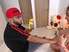 Mamada, Corridas faciales, Latina