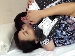 素人, 巨乳な, 古典, カワイイ, チン, 日本人, オーガズム, オマンコ