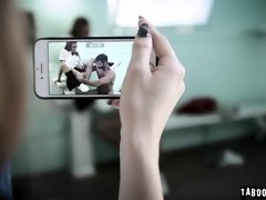 Bruinharig, Universiteit, Hardcore, Likken, Naakt, Kut duiken, Student, Tieten likken