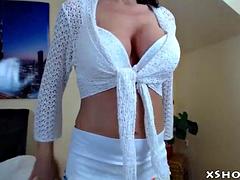 Enthousiasteling, Oudere vrouw, Schattig, Masturbatie, Rijpe lesbienne, Stiefmoeder, Vibrator, Webcamera
