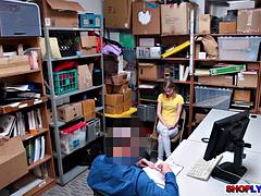 College thief Catarina Petrov bangs in her tight pussy by Pervz: Porn