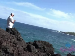 フェラチオ, 茶髪の, 顔射, 指いじり, 彼女, オーガズム, 喫煙, のぞき