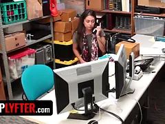 ブロンド, 中出し, Hd, なめる, オフィス, お仕置き, ティーン, ユニフォーム