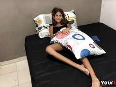 素人, アナル, デカチン, 巨乳な, カップル, インド人, 自然山雀, オッパイの
