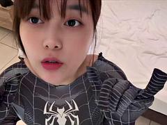 Enthousiasteling, Aziatisch, Lieveling, Japaans, Masturbatie, Douche, Alleen, Tieten likken