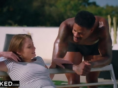Verga grande, Negro, Corrida, Interracial, Estrella porno, Público, Coño, Montar