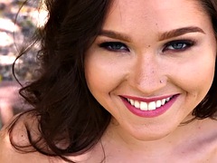 Braunhaarige, Masturbation, Im freien, Solo, Jungendliche (18+)