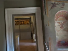 素人, 露出狂, 彼女, アウトドア, 公共, オマンコ, 剃毛, オッパイの