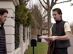 美女, デカチン, ブロンド, フェラチオ, 浮気する, フランス人, Hd, 熟年