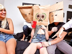 素人, デカチン, デカパイ, フェラチオ, 大学生, ハードコア, オージー, ガリガリ