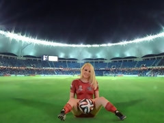 Cul, Blonde, Seins naturels, De plein air, Piercing, Chatte, Rasée, Nénés