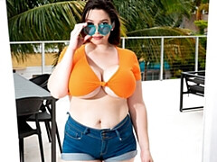 Amateur, Culo grande, Tetas grandes, Desnudo, Cabello corto, Solo, Estriptis, Juguetes