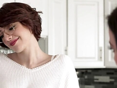 Lécher le cul, Brunette brune, Lesbienne, Léchez, Culottes ou slips, Petite femme, Rasée, Maigrichonne