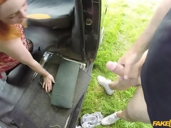 アナル, フェラチオ, 車, イく瞬間, バック, 指いじり, ハメ撮り, ゴックンする