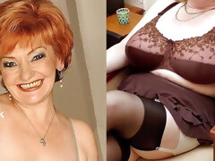 ぽっちゃり, コンピレーション, 巨大, 下着, 熟年, 乳首, ナイロン, オッパイの