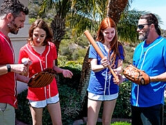 Любители, Анальный секс, Жопа, Минет, Вчетвером, Каблуки, Молоденькие, Сиськи