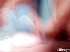 Kont, Pijpbeurt, Dubbele penetratie, Hardcore, Rijpe lesbienne, Moeder die ik wil neuken, Natuurlijke tieten, Trio