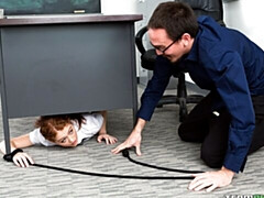 Mamada, Estilo perrito, Tetas naturales, Pequeña, Pelirrojo, Colegiala, Flaco, Tetas