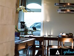 Grote mammen, Blond, Vingeren, Kwartet, Lesbisch, Moeder die ik wil neuken, Kut duiken