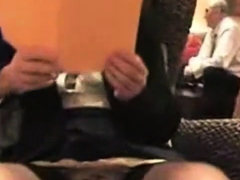 Britisch, Oma, Masturbation, Solo, Strümpfe