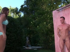 Жопа, Бикини, Минет, Сперма во рту, Чешки, Ноги, На природе, Киски