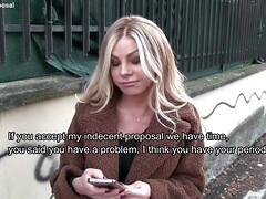 Noemi Blonde - And Gets Fucked In The Ass For 1000, Incredible!